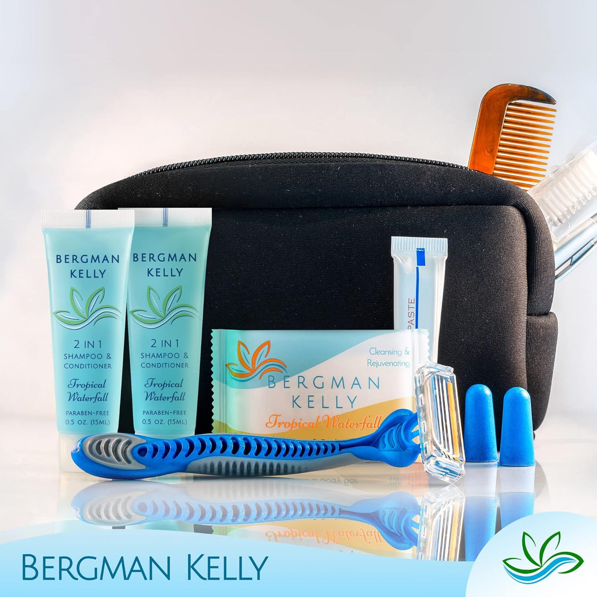 BERGMAN KELLY Champú y acondicionador de tamaño de viaje