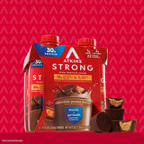 Batidos Atkins Strong Proteínas, Chocolate PB, 30g, Keto, 12u