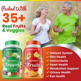 Suplemento de frutas y verduras 90 frutas y 90 cápsulas