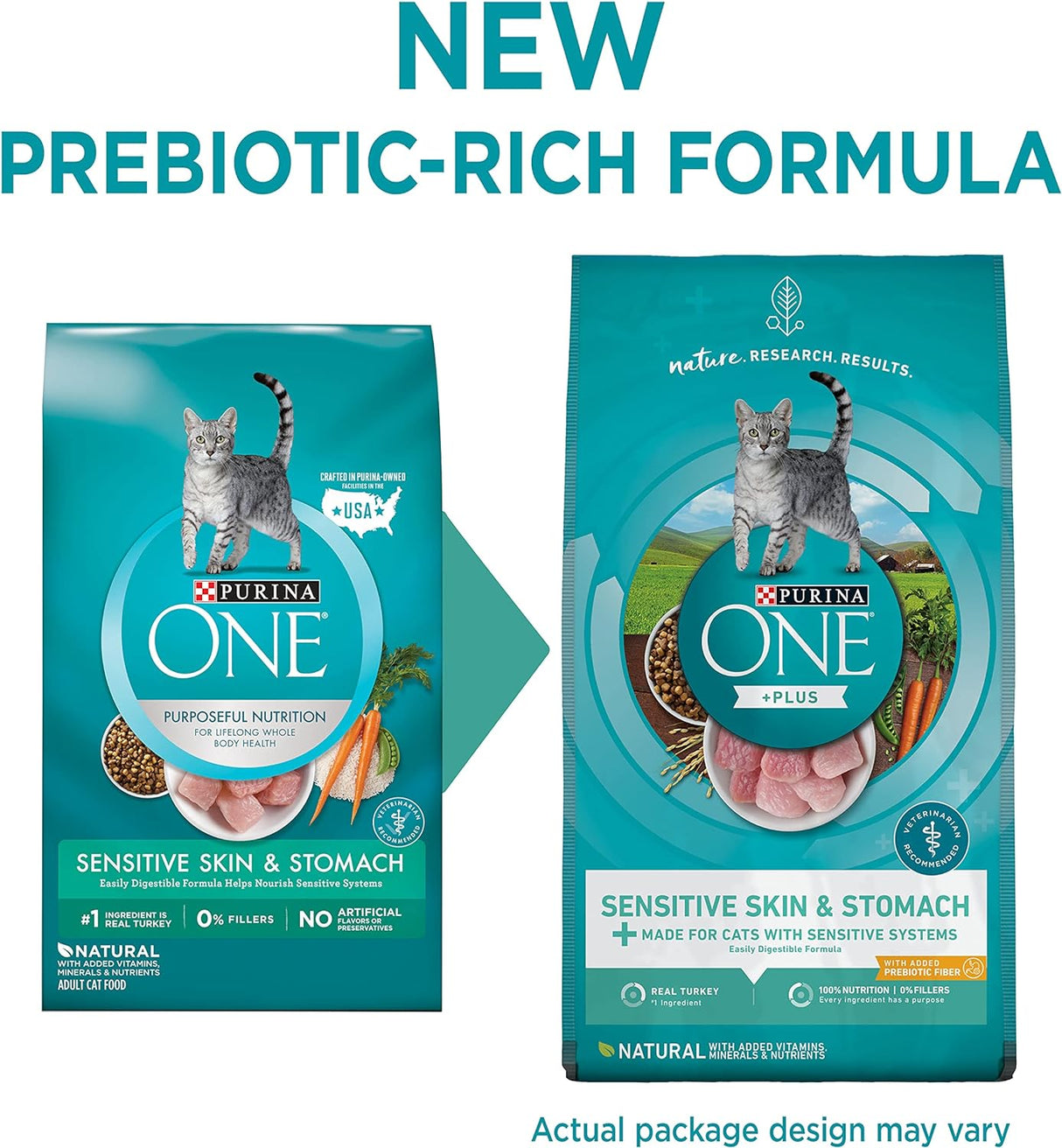 Alimento para gato adulto premium Purina One sistemas sensibles, Sistemas sensibles