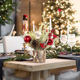 Árbol de Navidad Mini 12 pulgadas N&T, Decoración Artificial