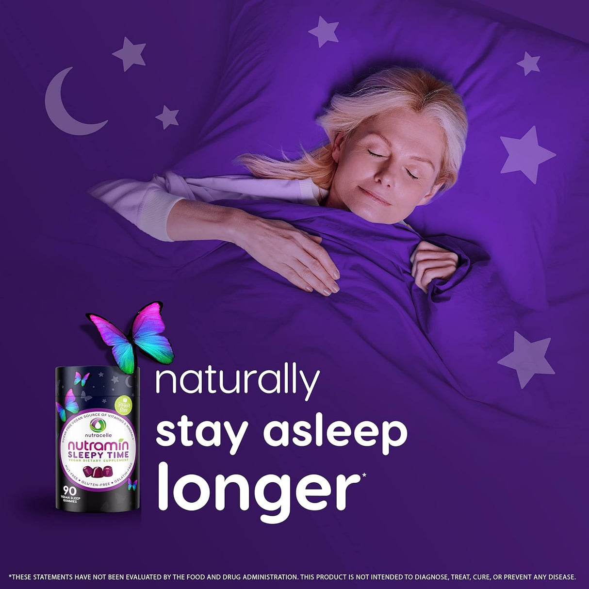 Gomitas Nutramin Sleepy Time: la melatonina natural vegana,