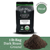 Café Molido Orgánico Descafeinado Aloha Bean 16 oz, The Bean