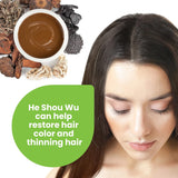 He Shou Wu Orgánico 30:1 Extracto 2x10oz He Shou Wu