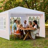 Tienda de campaña para eventos con paredes removibles 10'x10