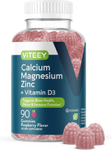 Gomitas de Calcio, Magnesio y Zinc con Vitamina D3