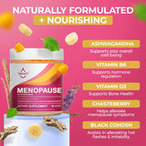 Lubracil Gominolas para Menopausia, Balance Hormonal, 60 pcs