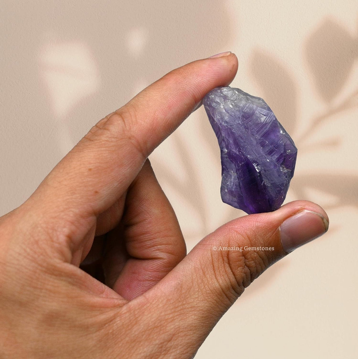 2 piezas de cristales crudos de amatista y piedras curativas