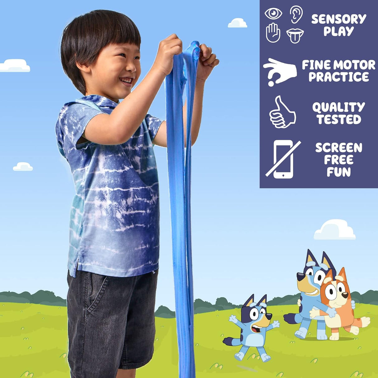 Horizon Group USA Bluey SLIMYGLOOP Arena de Juego 8 Piezas