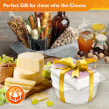 Moldes de queso con seguidor y estopilla con prensa