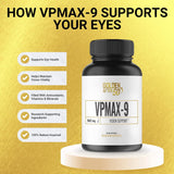 Suplemento de apoyo para la visión Golden After 50 VpMax-9