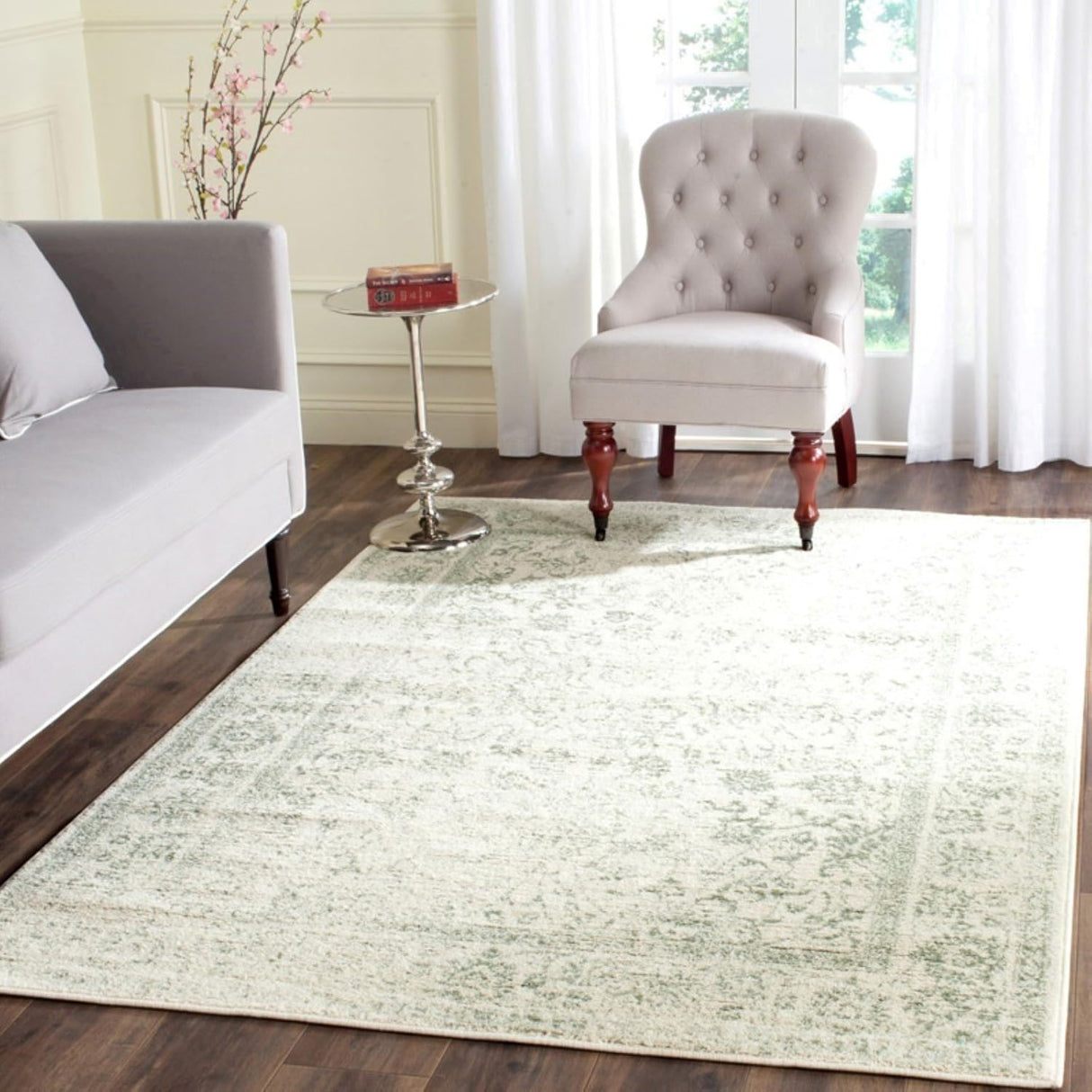 Alfombra Oriental Distressed 6' Cuadrada ADR109H