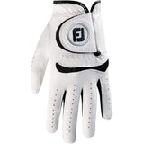 Guante de golf junior blanco talla M