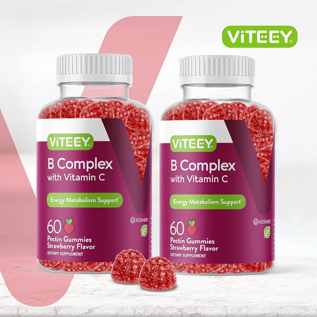 Gomitas con Vitaminas B, C, Niacinamida y Calcio - Apoyo Energético y Nervioso