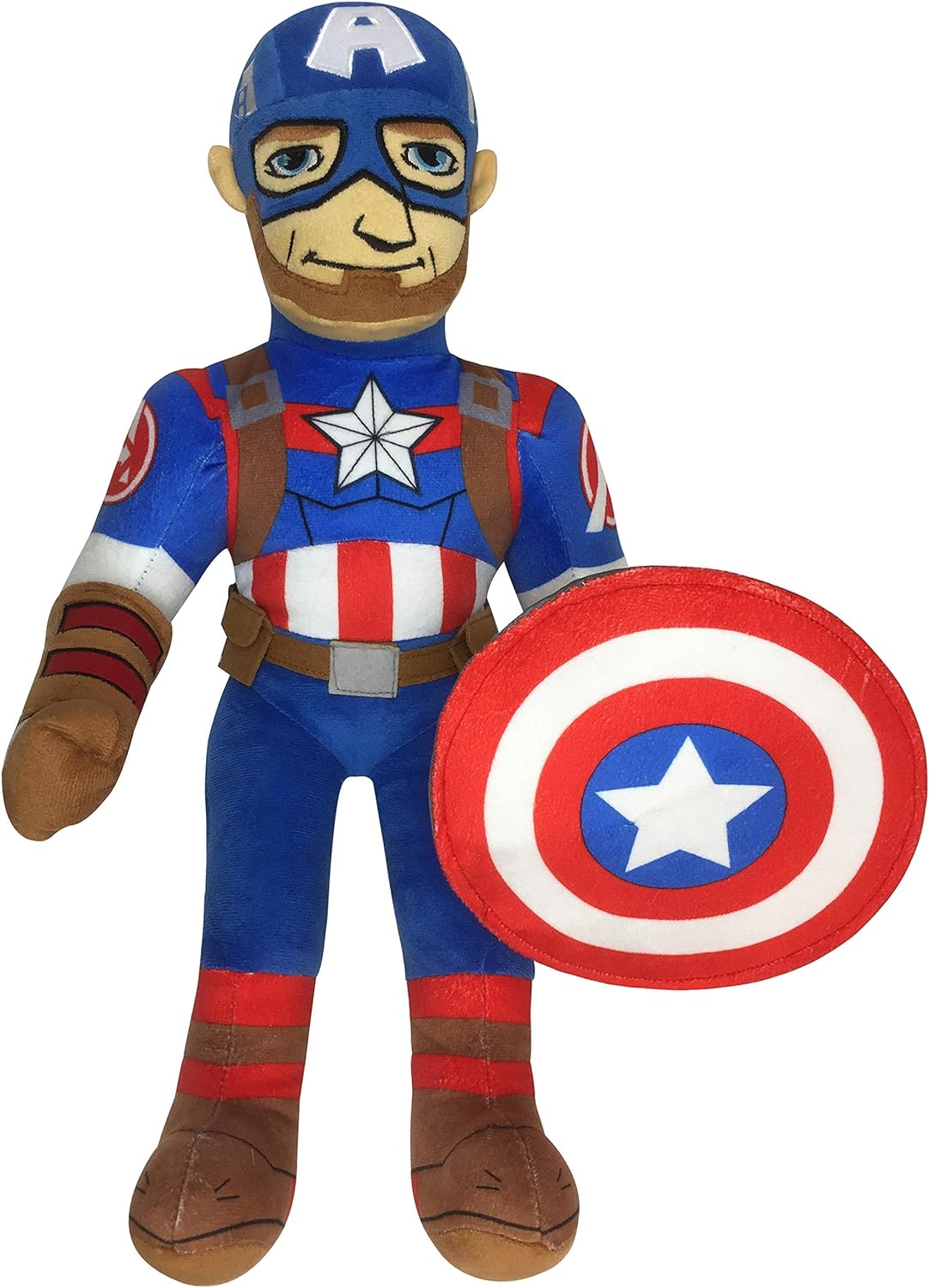 Peluche Capitan America   personaje para niños 13 pulgadas
