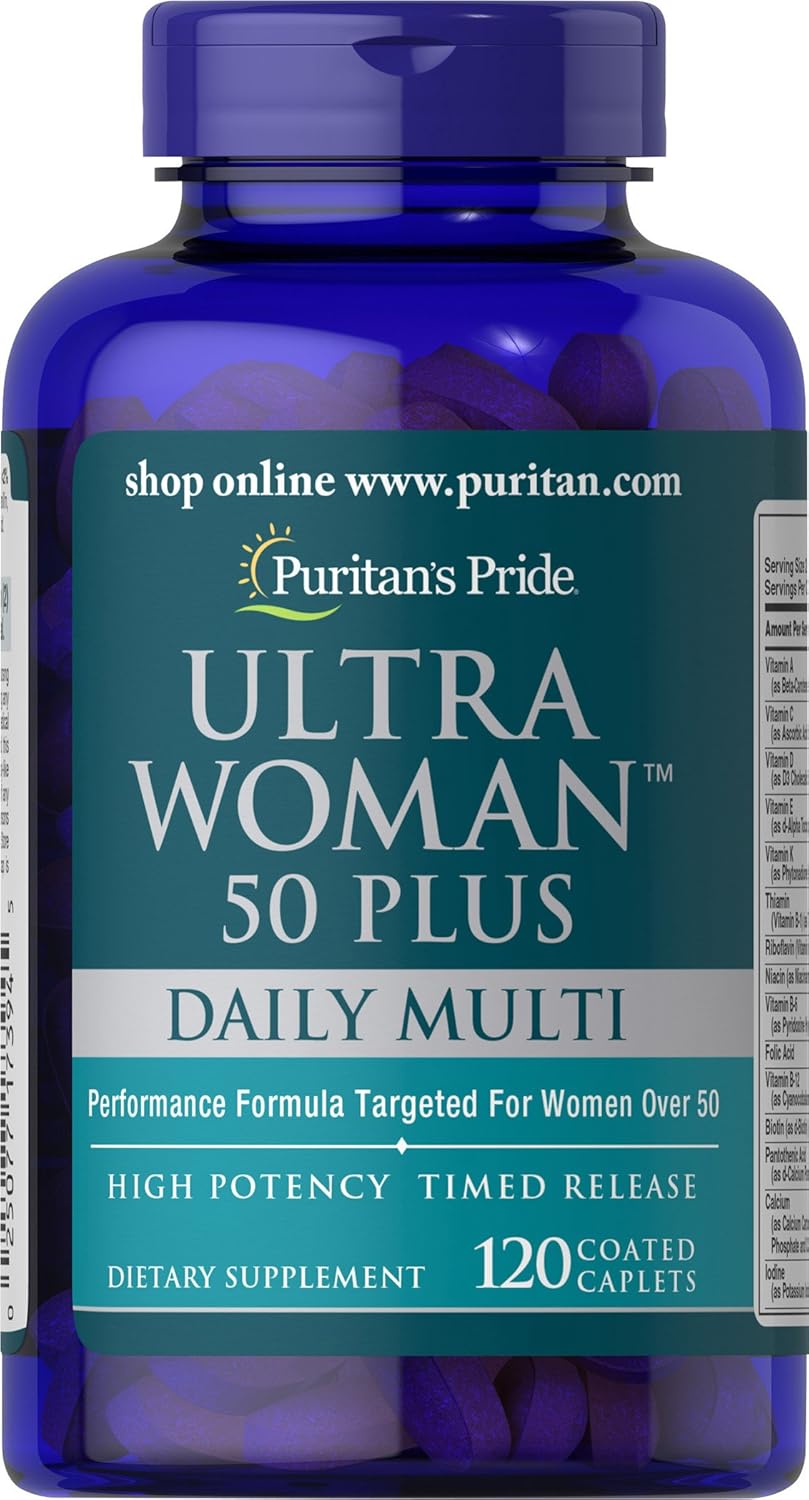 Cápsulas Multivitamínicas Ultra Woman 50 Plus con Zinc