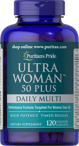 Cápsulas Multivitamínicas Ultra Woman 50 Plus con Zinc