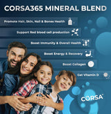 Suplemento de Magnesio Complejo con Minerales, 120 cápsulas