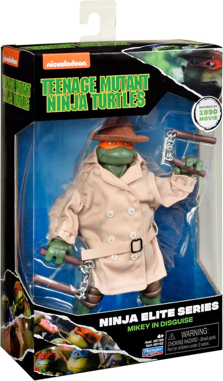 Figura Michelangelo Disfrazado Ninja Elite 6 - Playmates Toys