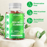 Vitamatic Gummies de Musgo Irlandés 3x60, 3000mg, con B. y B.