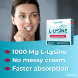 Tabletas Masticables L-Lisina 1000 mg - Absorción Rápida