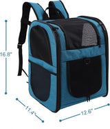 Mochila para llevar gatos grandes para senderismo