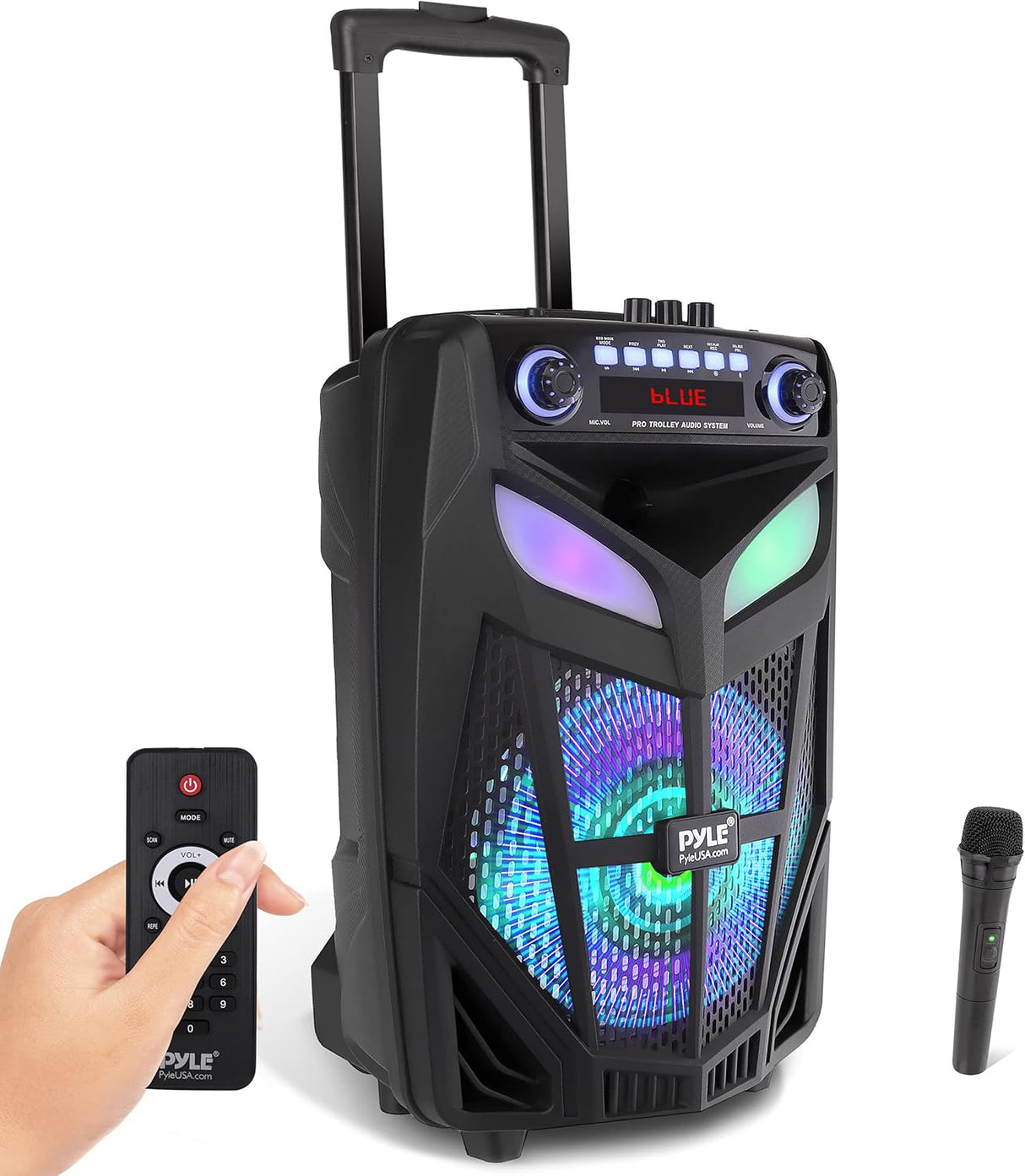 Parlantes  portátil Bluetooth de 800 W PYLE-PRO PPHP121WMB