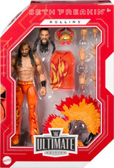 Figura de acción WWE Ultimate Edition Mattel, Seth Rollins, accesorios intercambiables