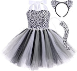 Disfraz de Safari para Niñas FYMNSI con Diadema y Cola