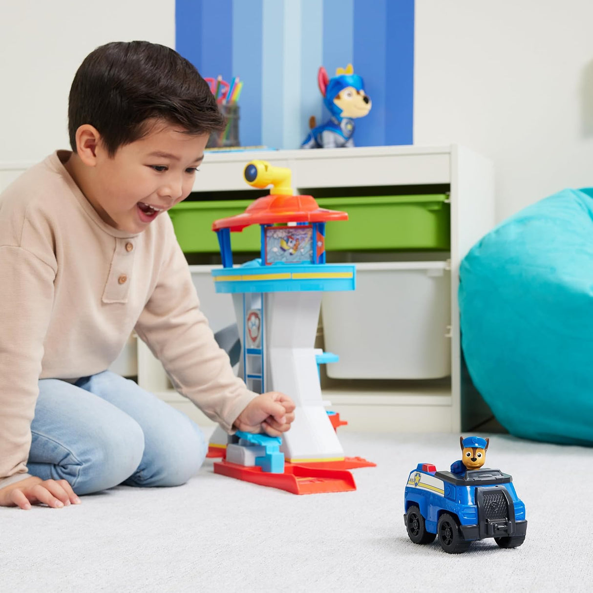 PAW Patrol Torre de Observación con Lanzador y Figuras