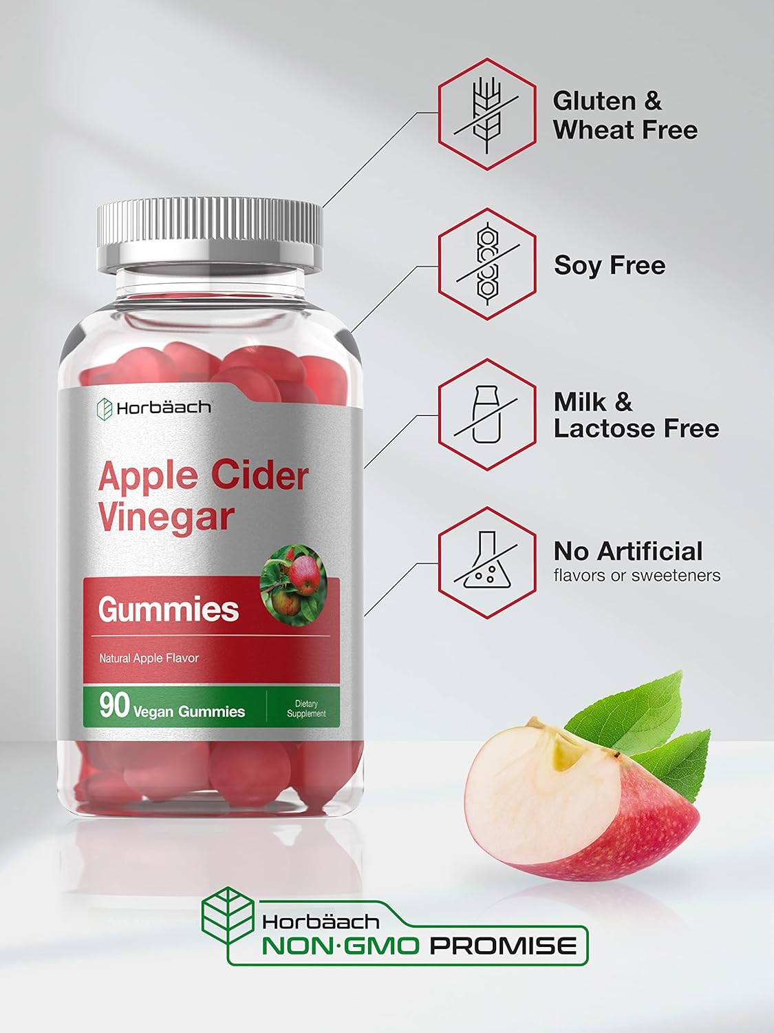 Suplementos Alimenticios  veganas de vinagre de sidra