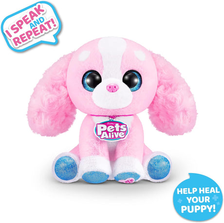 Muñeco de Peluche Cocker Spaniel - Pets Alive, Habla y Repite