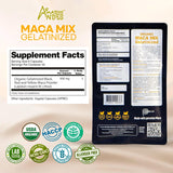 Cápsulas de Maca Premium Amazon Andes 3000mg Energía