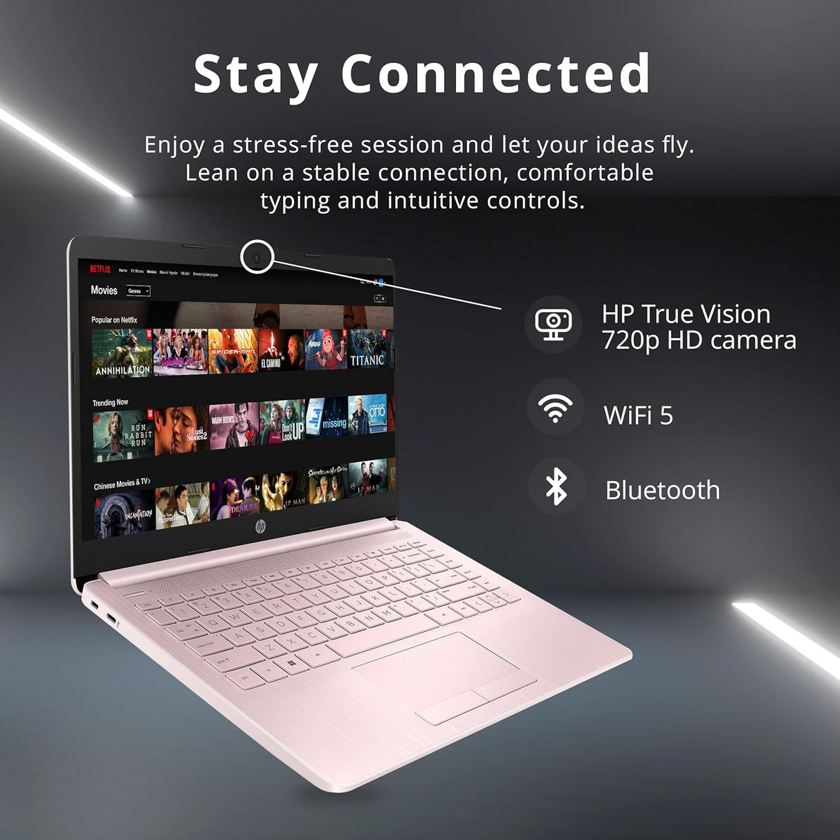 Laptop HP Premium Stream 14, Intel Celeron N4120, 16GB RAM