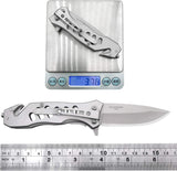 Cuchillo de bolsillo plegable asistida por resorte