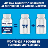 Suplemento Acetilcolina Alpha GPC + Bacopa para Memoria y Aprendizaje