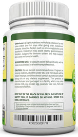 Colostro 1000mg - Salud Inmunitaria - 120 Cápsulas