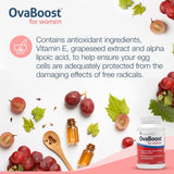Suplemento FertilAid para mujeres y Ovaboost  mio-inositol