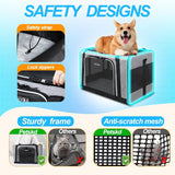 Transportín para Gatos Grandes Petskd, 2 Gatos o Perro Mediano