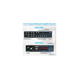 Amplificador con Bluetooth PYLE-HOME PT6000CH