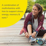 Suplemento nutricional con hierro, zinc, vitaminas B 60 und