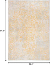 Alfombra Oriental Desgastada para Sala o Dormitorio EVK256B