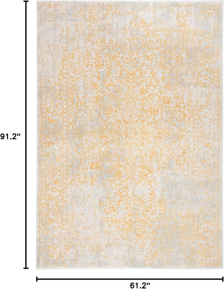 Alfombra Oriental Desgastada para Sala o Dormitorio EVK256B