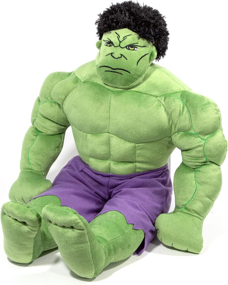 Peluche Hulk Avengers Jay Franco, Suave, 23 pulgadas, Oficial