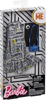 Vestido de Barbie Despicable Me con volante en la parte inferior