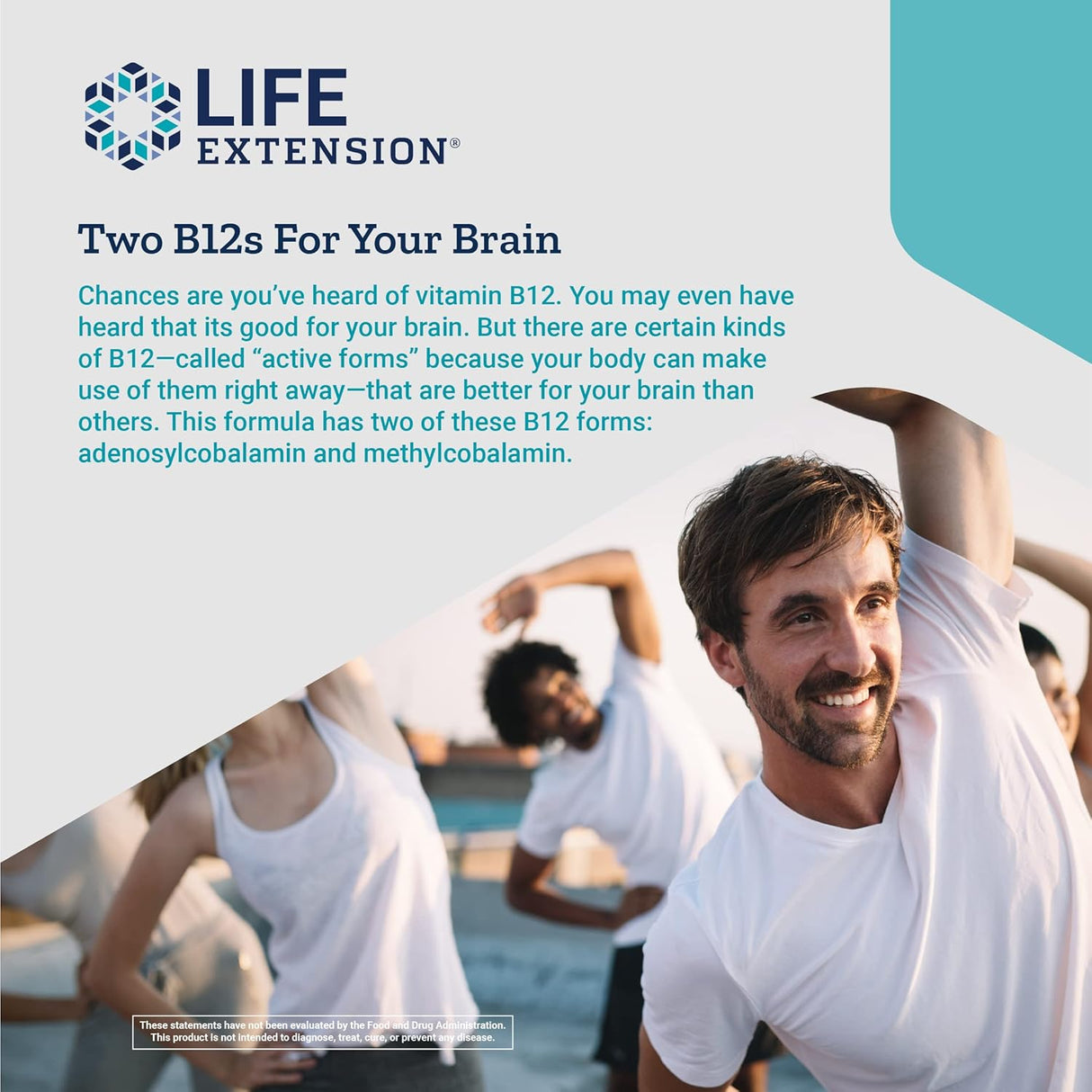Suplemento vitamina B12 Elite de 1000 mcg para metabolismo
