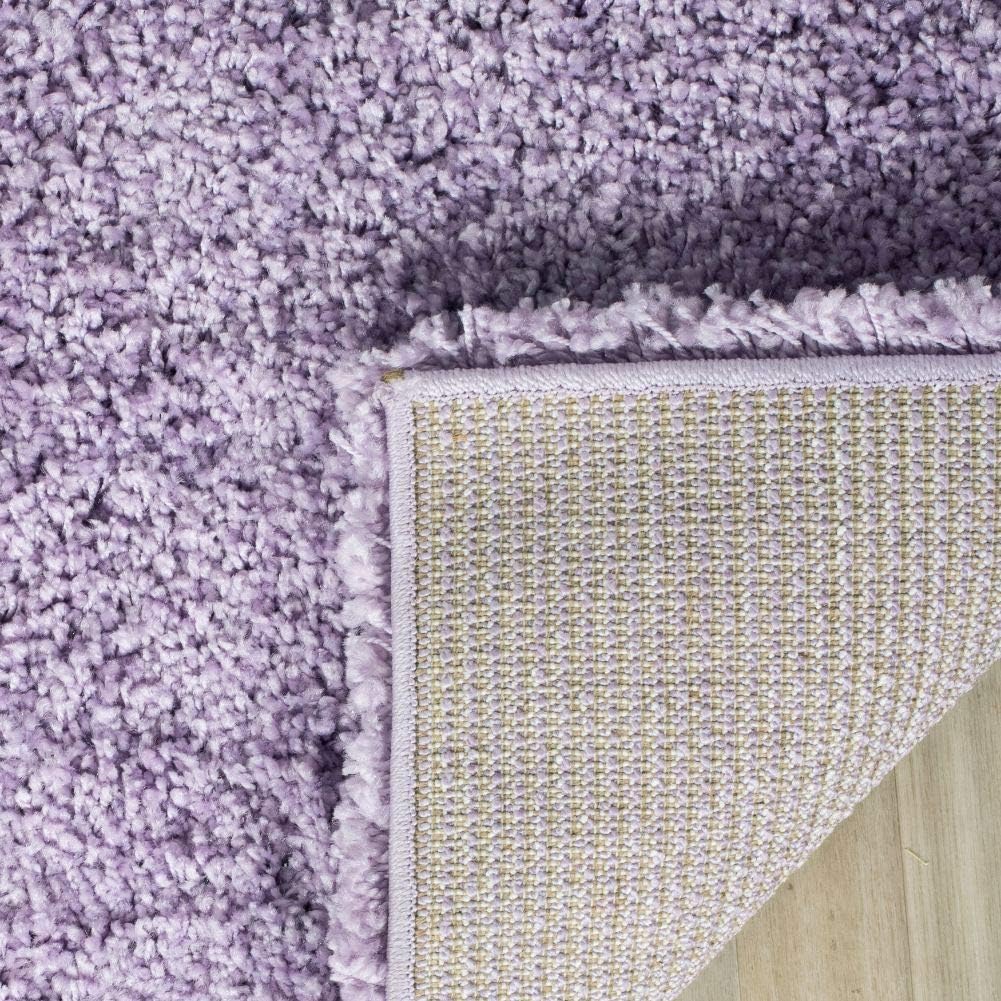 Alfombra Acento Shag, No Desprende Pelusa, Ideal para Áreas de Tráfico (SG151-7272)