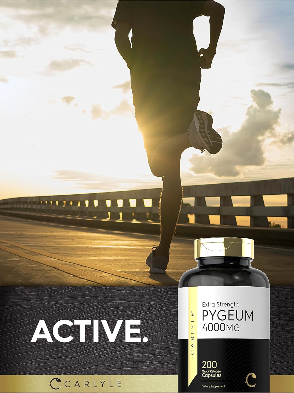 Suplemento Carlyle Corteza de Pygeum africanum 1500 mg  200u