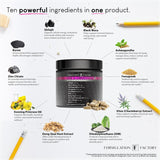 Maximizador hormonal 10-en-1 con Shilajit, Maca, Ashwagandha, 120 caps