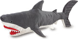 Tiburón Gigante de Peluche - Melissa & Doug, Lifelike 3 pies